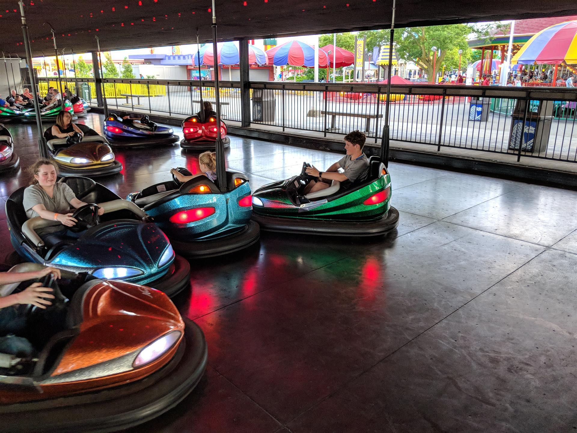 cedar point bumper cars